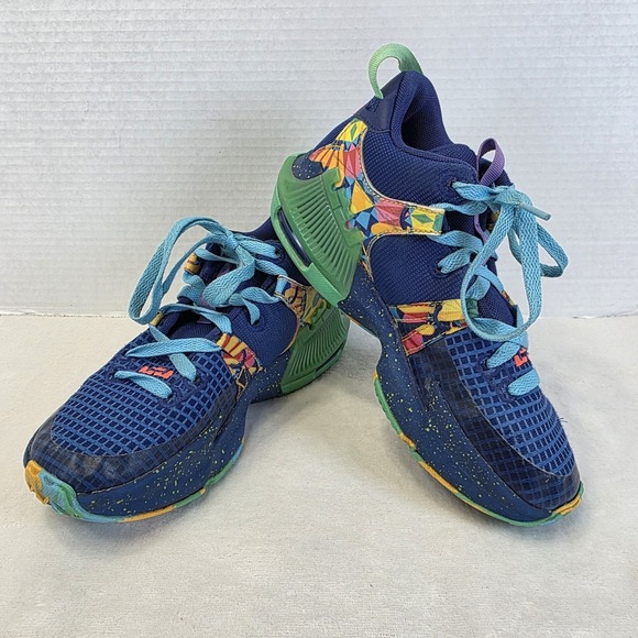 Nike Other - Nike LeBron Witness 7 Kaleidoscope Basketball Shoes Sneakers DQ8650-400 Youth 4Y